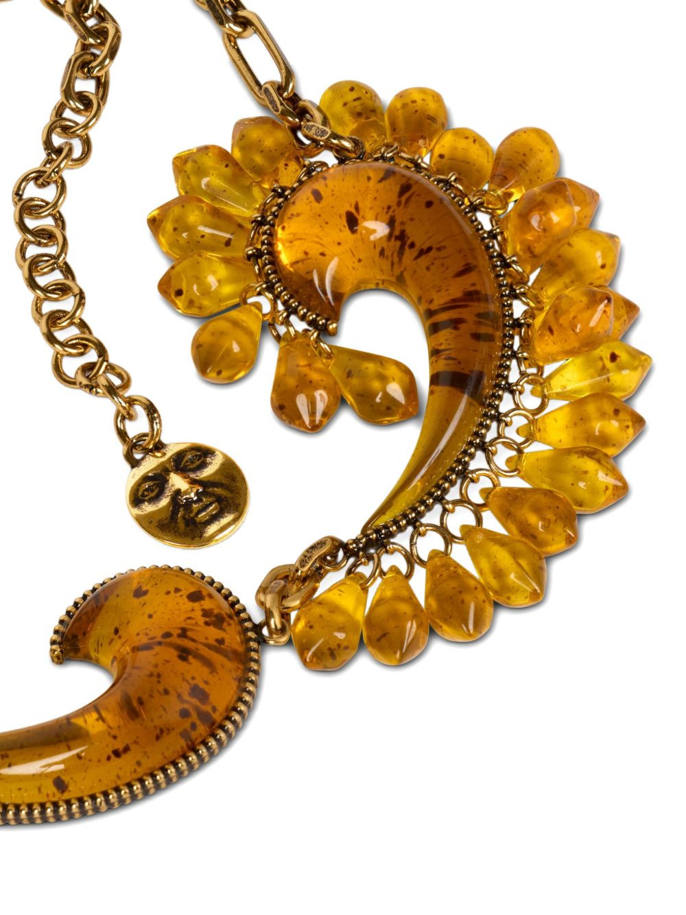 paisley droplet necklace - 3