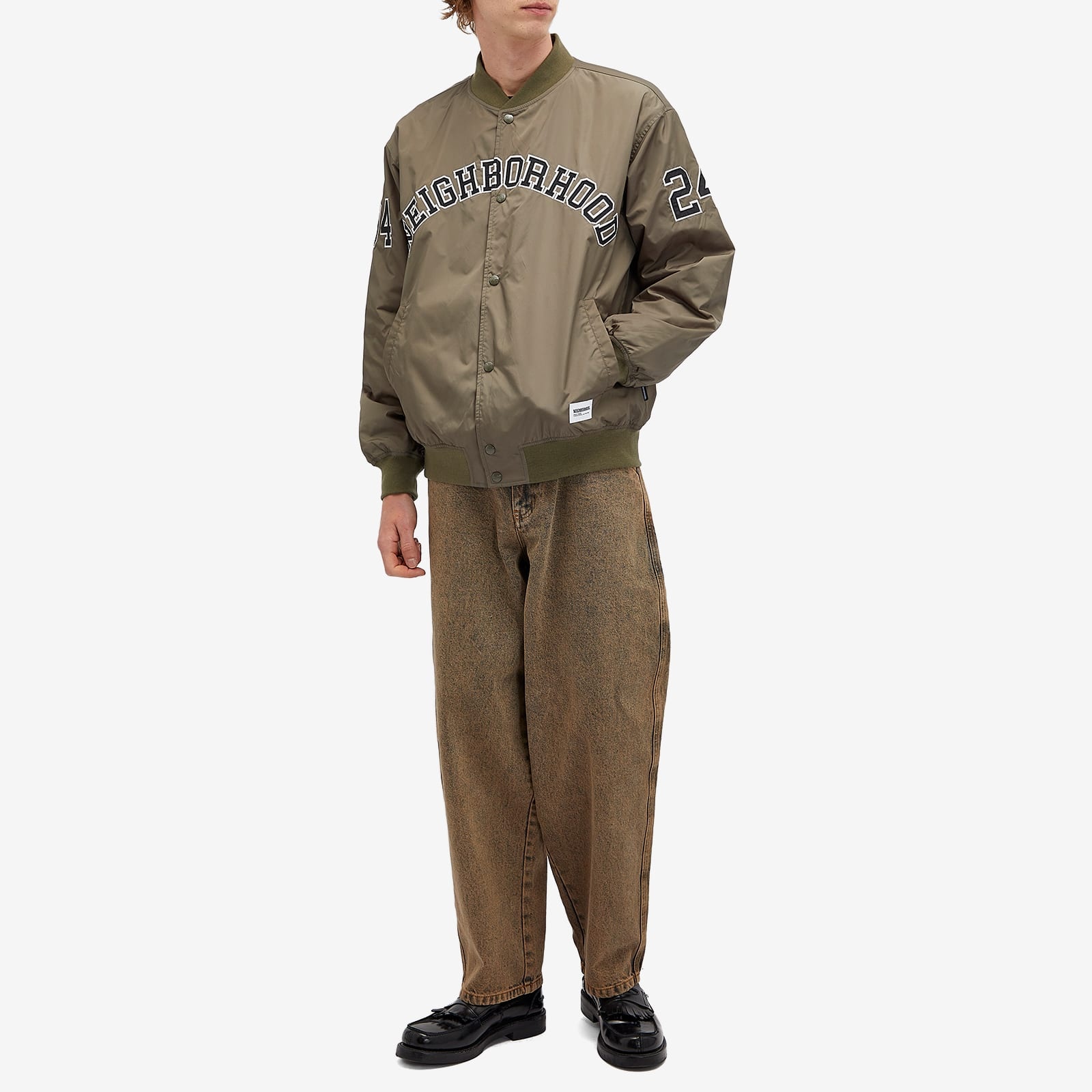 NEIGHBORHOOD Neighborhood Baseball Jacket | endclothing