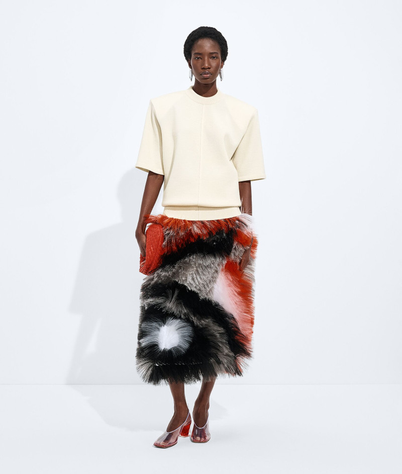 Fringed Embroidery Skirt 1