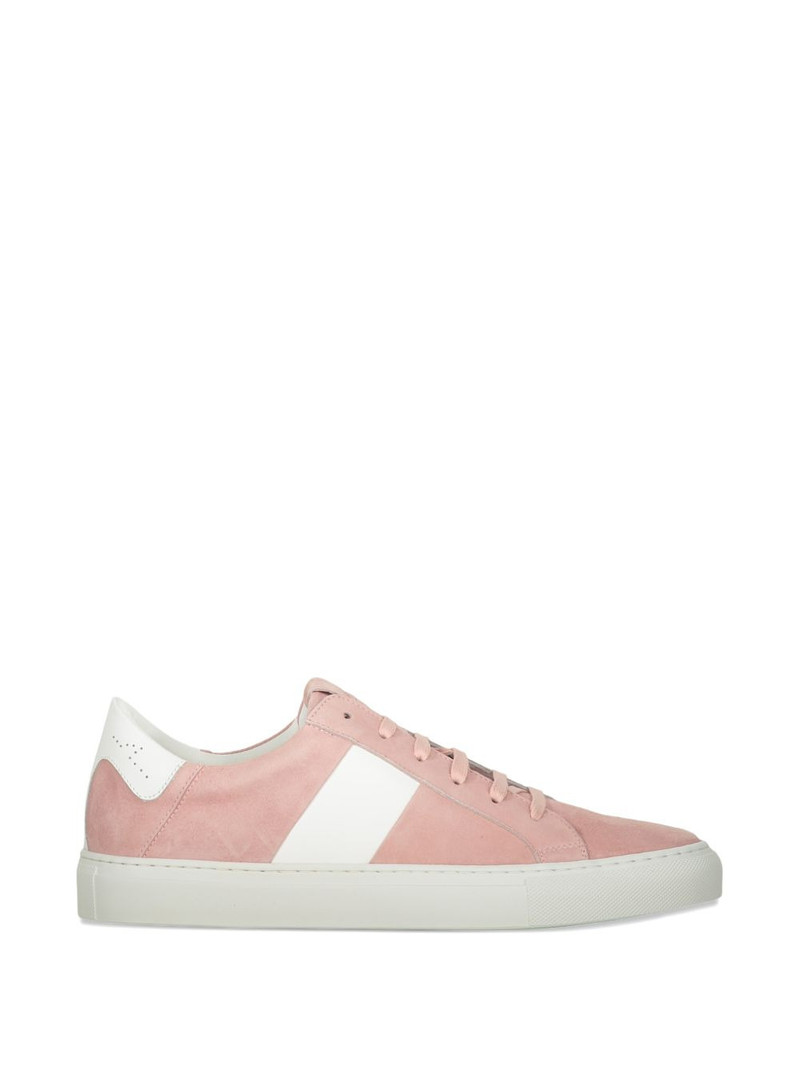 striped low-top sneakers 1