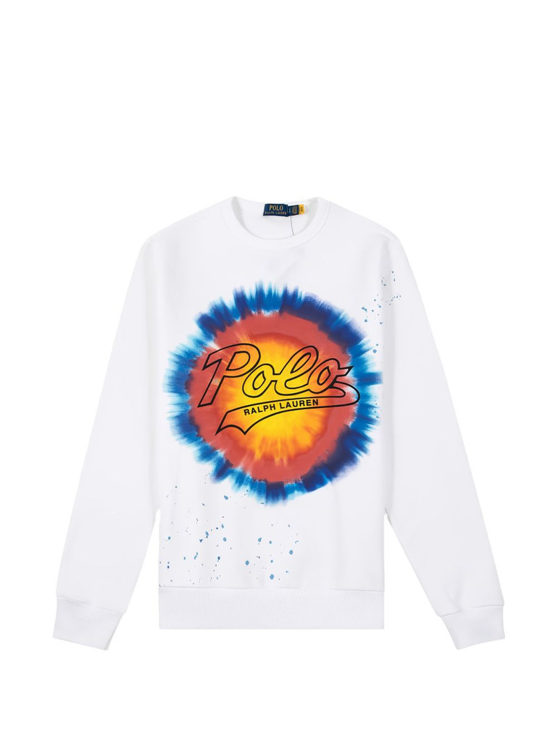 logo tie-dye sweatshirt 1