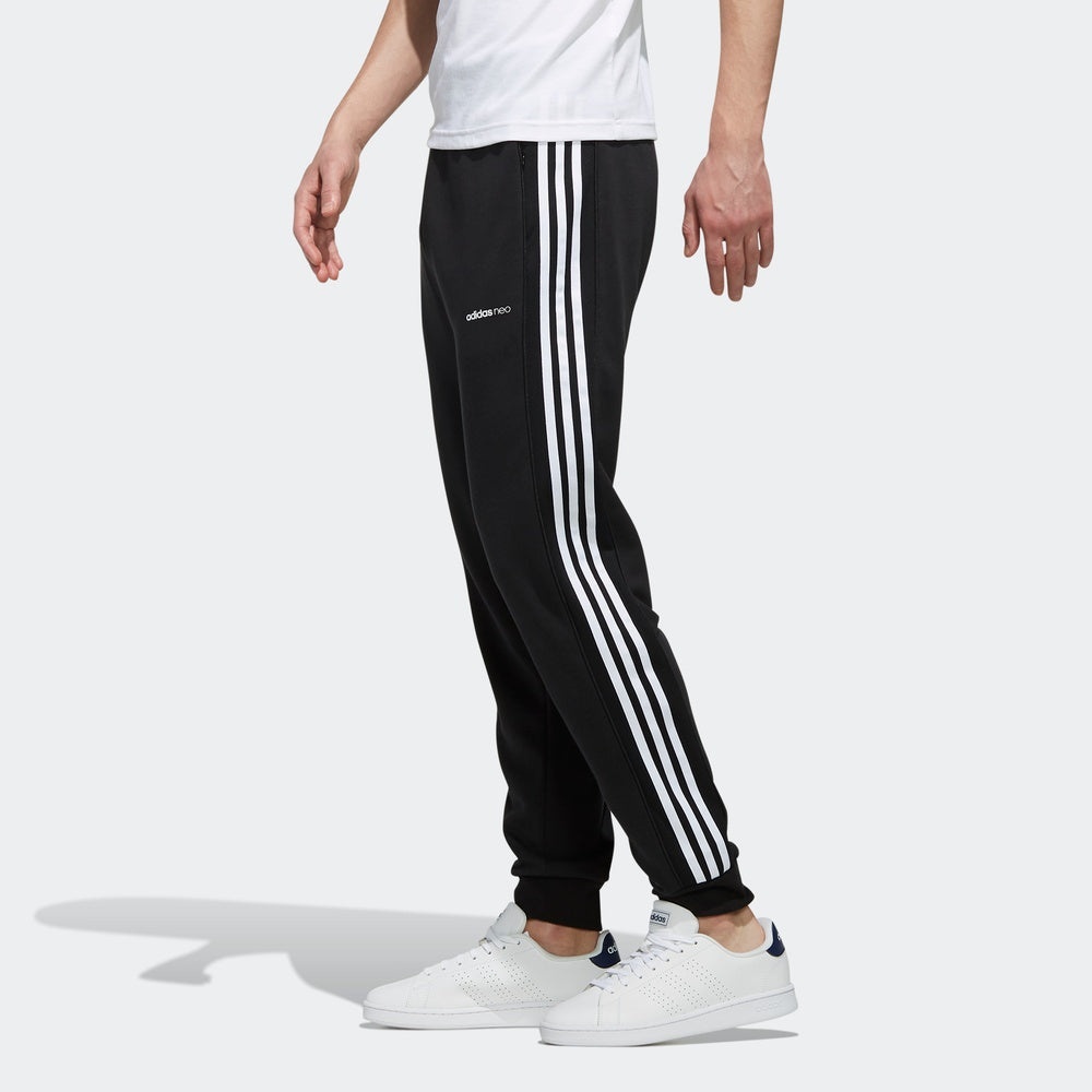 adidas neo M CS MSH PNL TP Side Stripe Bundle Feet Sports Pants Black EI4493 - 4