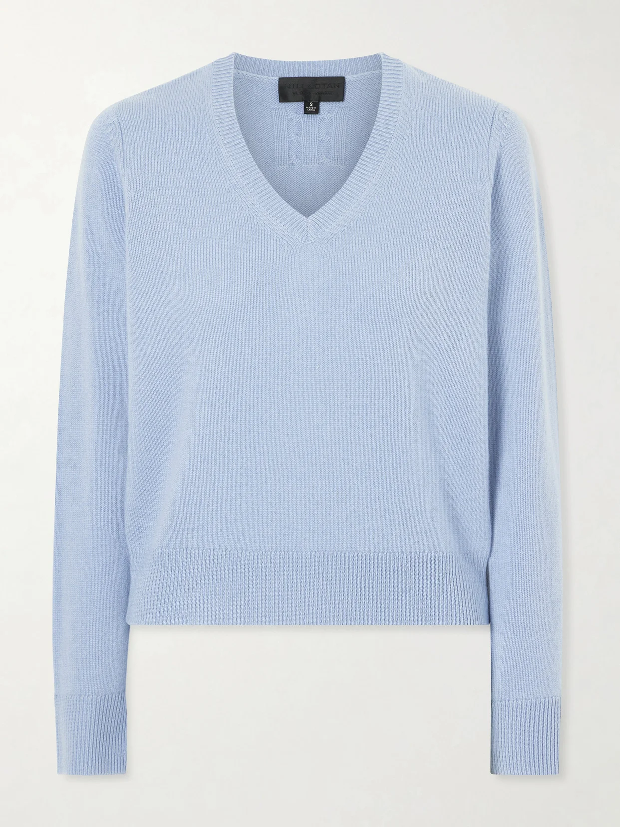 Camelia Knitted Cashmere Sweater - 1