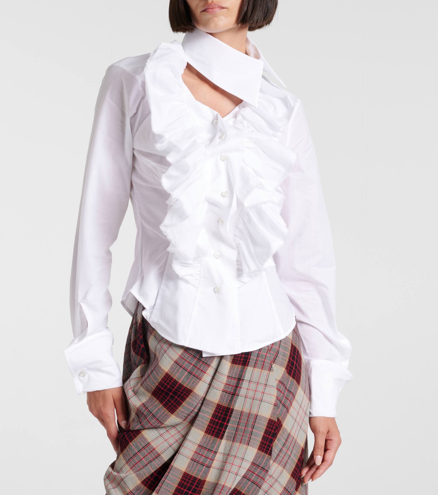 Wizard Frill ruffled cotton shirt - 6