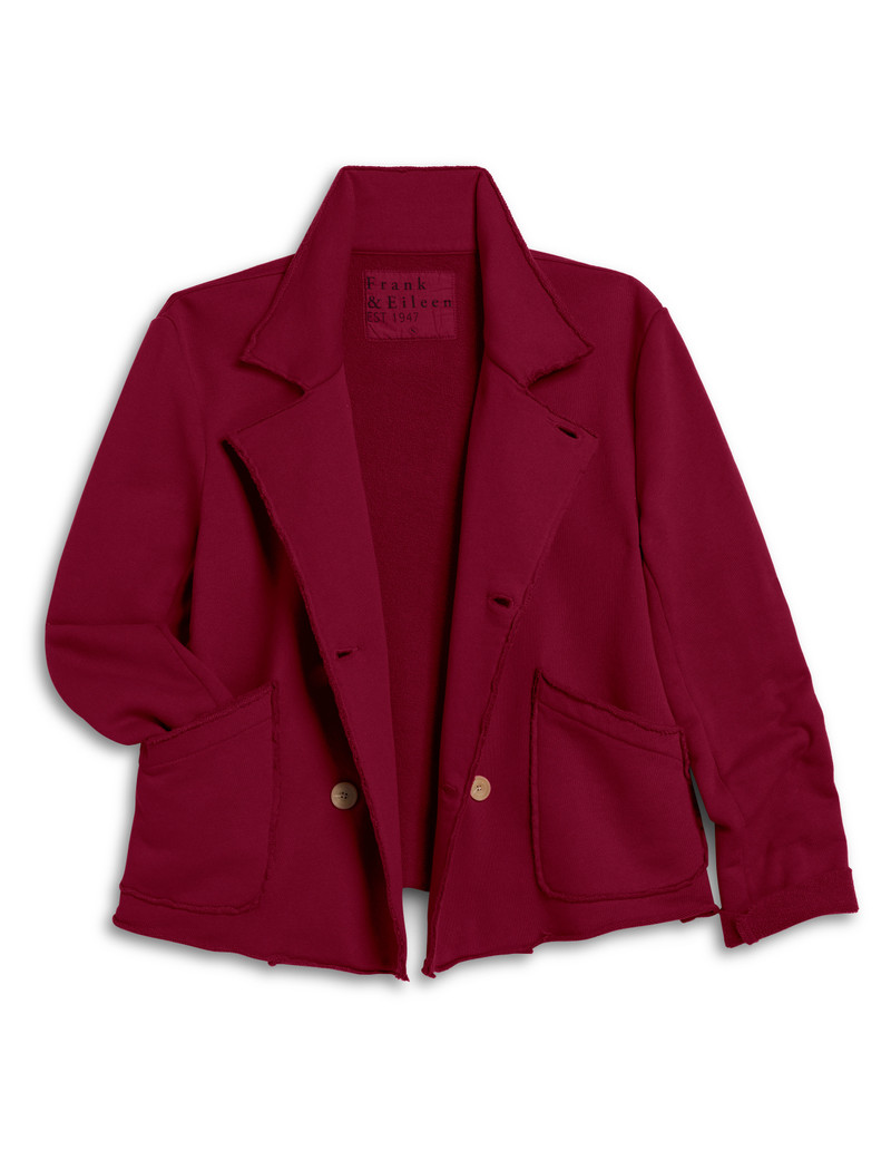 Cropped Sweatshirt Peacoat 1