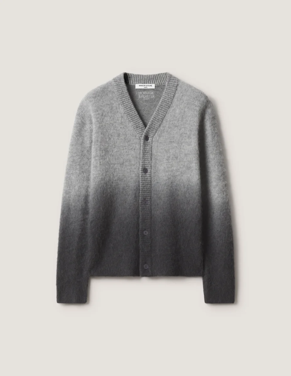 FADED FELTED CARDIGAN - 1