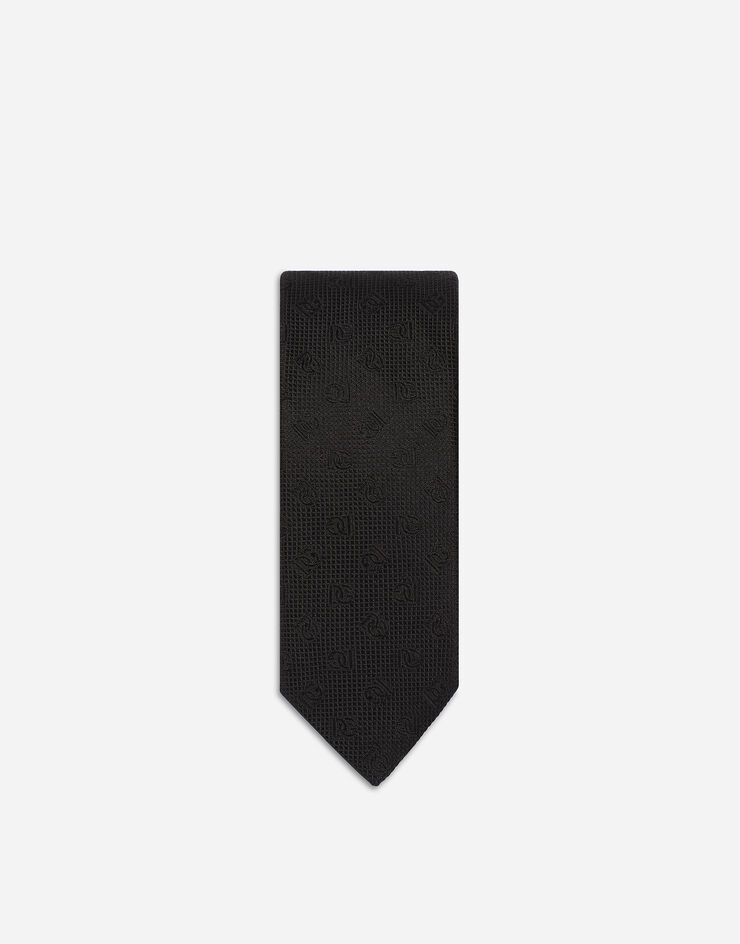 6-cm tie-design silk jacquard blade tie - 2