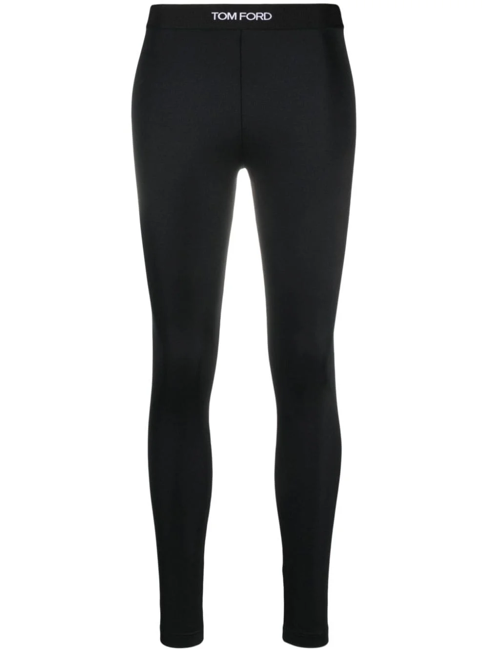 Logoed logo-waistband leggings - 1