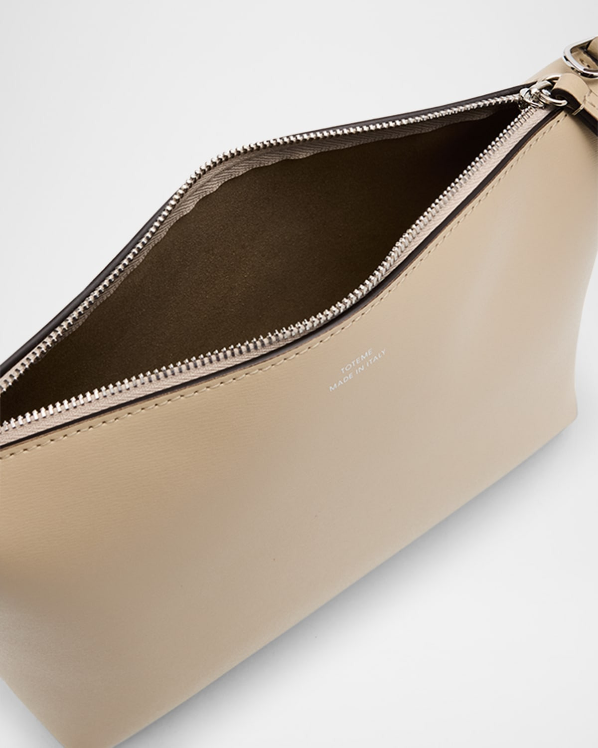 Bevel Leather Wristlet Bag - 3