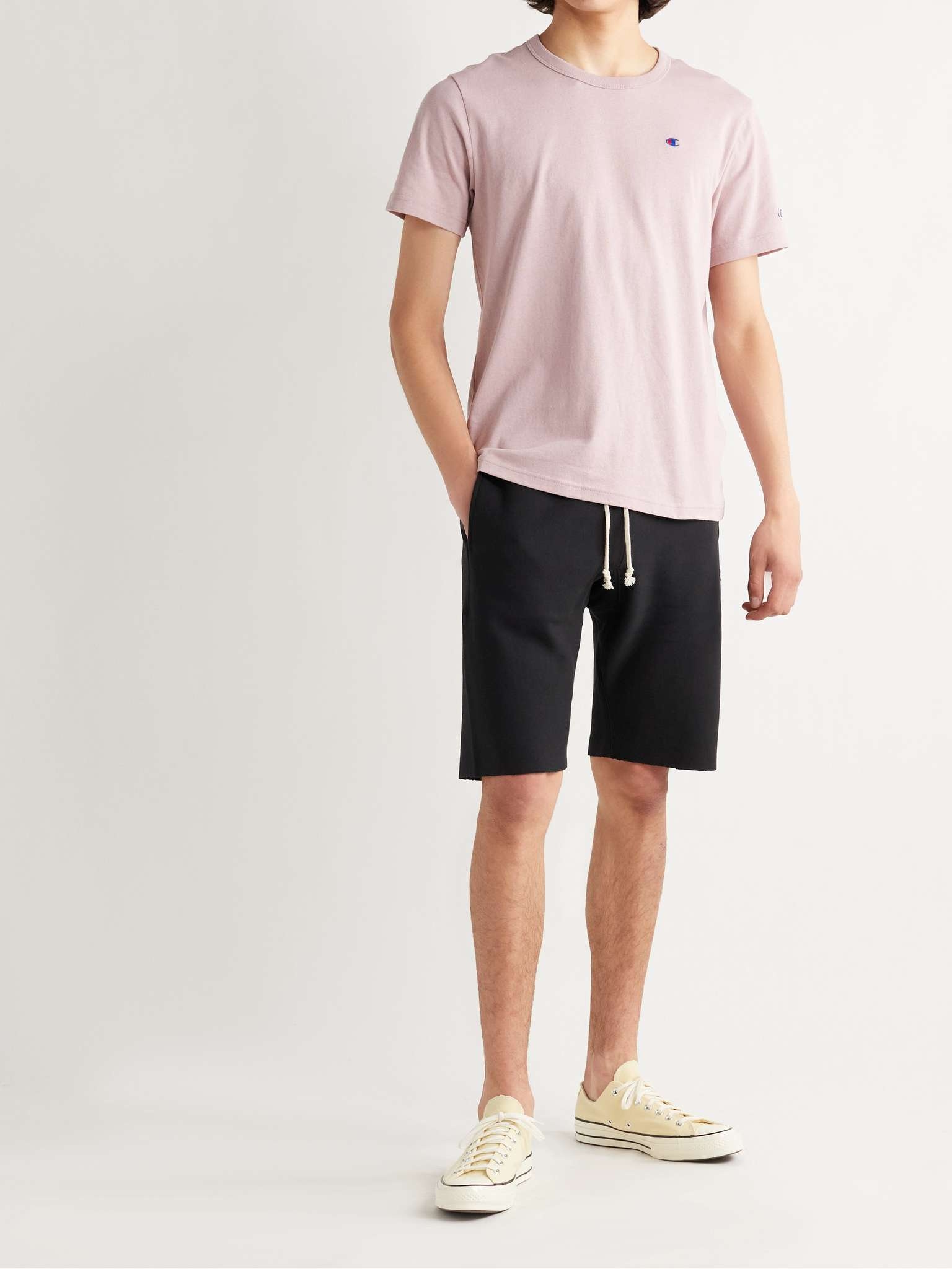 Fleece-Back Cotton-Jersey Shorts - 2