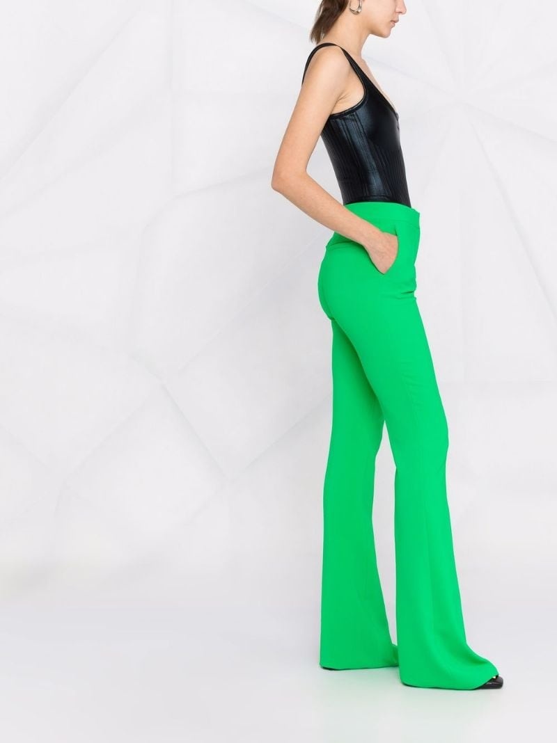 tailored flared trousers - 4