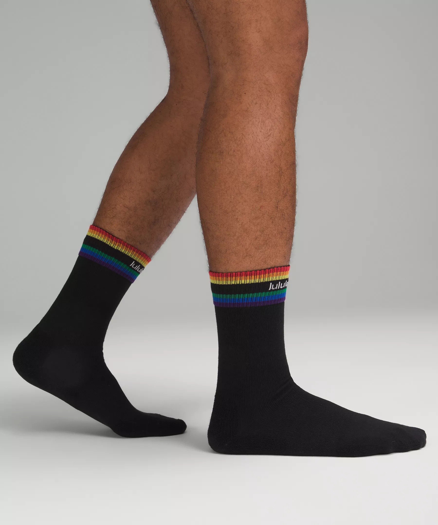 Men's Daily Stride Comfort Crew Socks - 1
