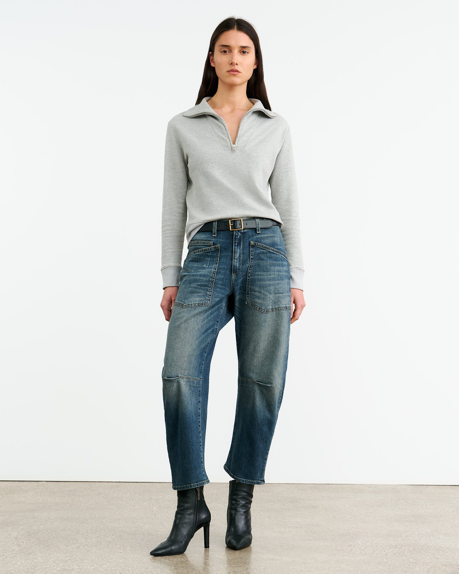 DIYA QUARTER ZIP SWEATSHIRT - 4