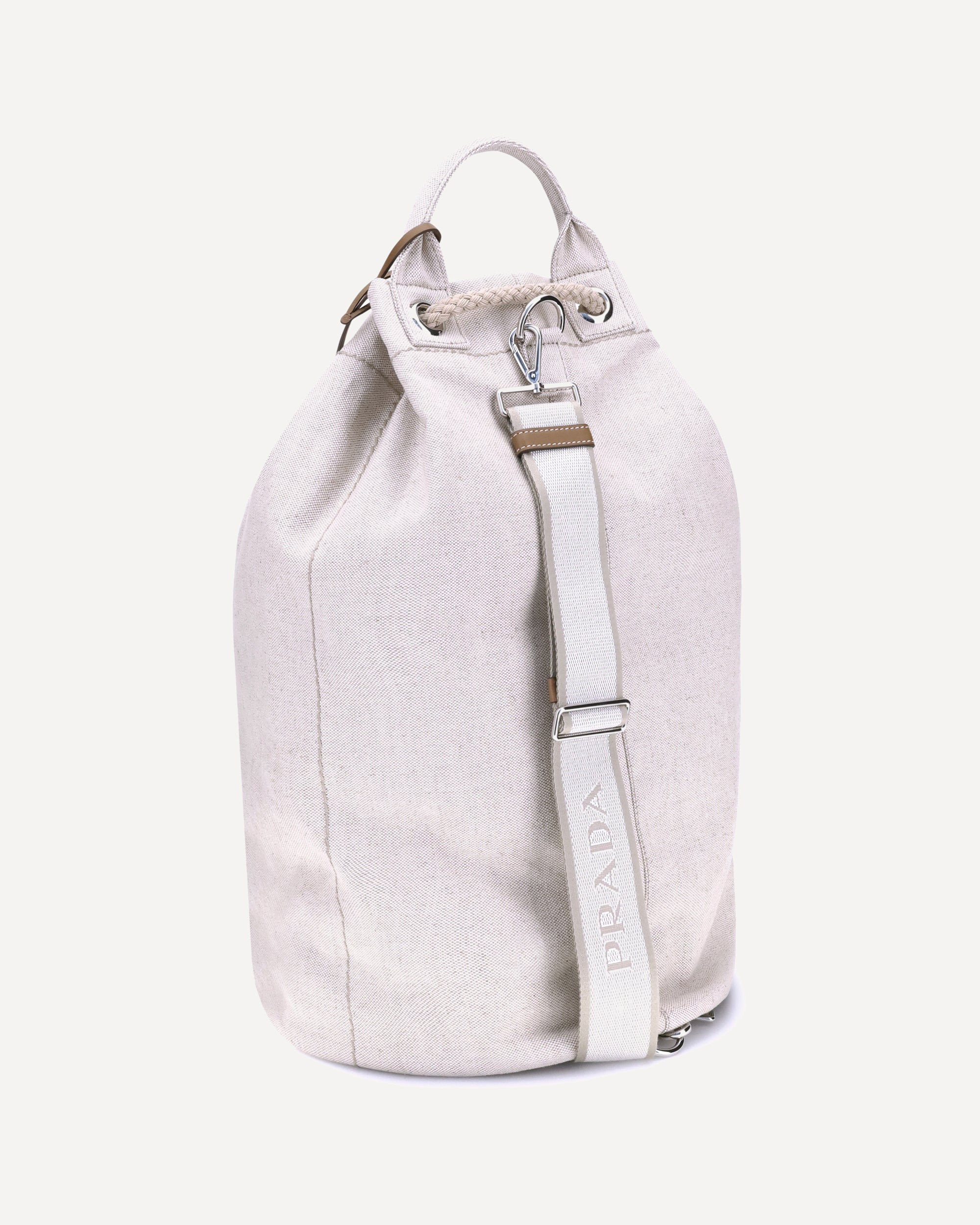 Linen Bucket Bag - 3