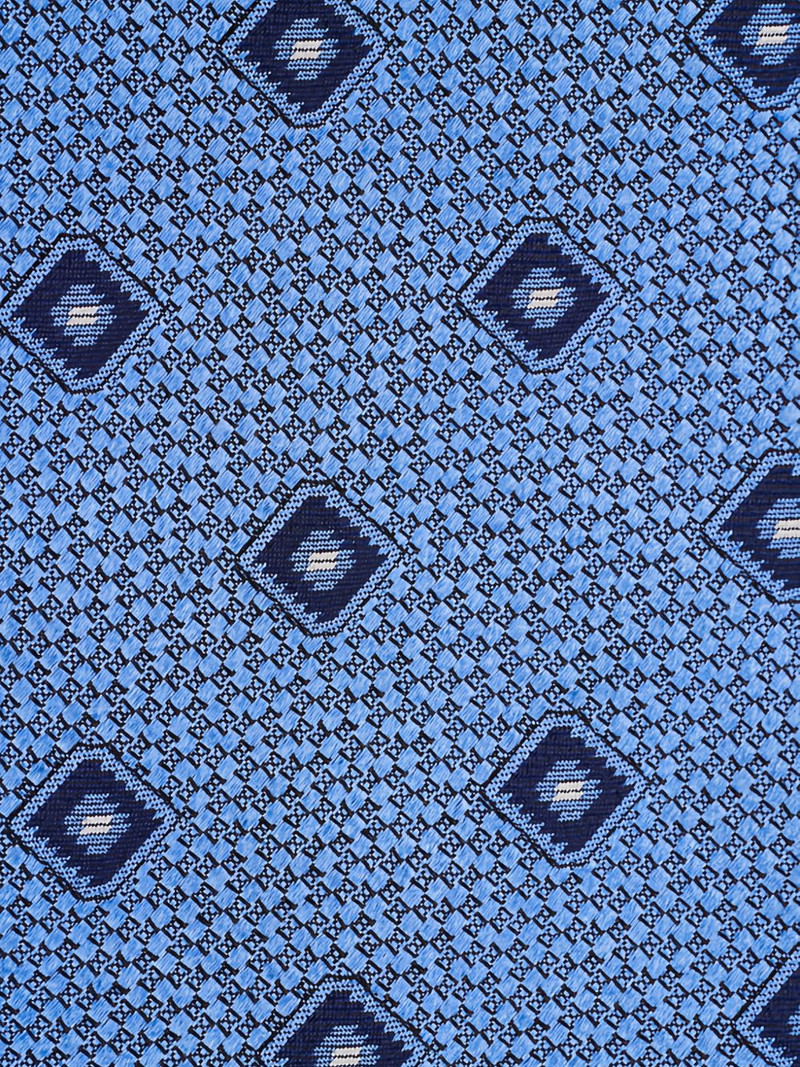 ZEGNA geometric-print tie outlook