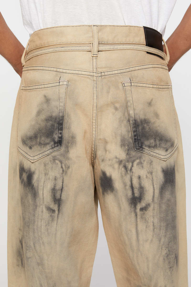 Loose fit jeans - 1991 Toj - Beige/black 6