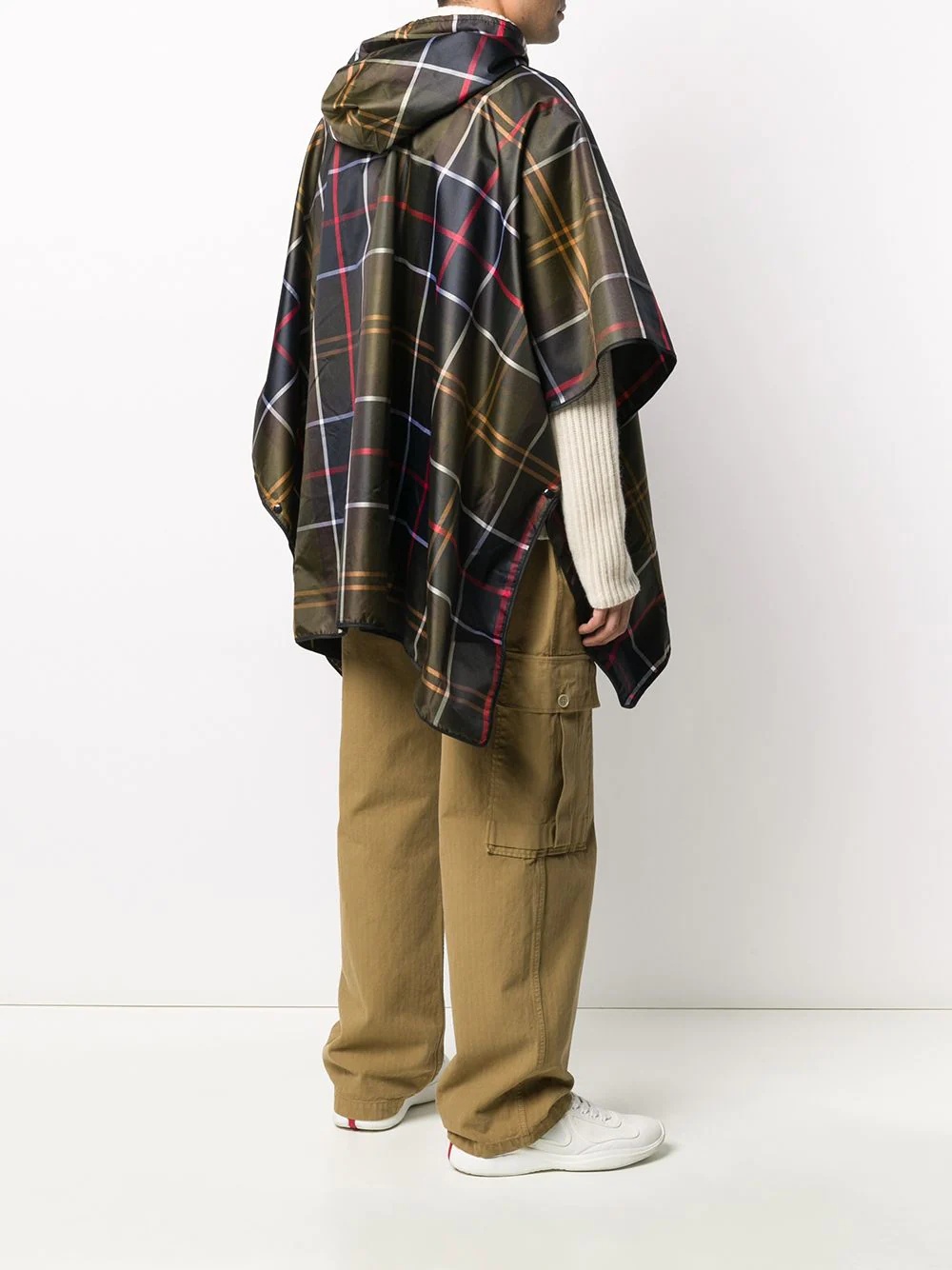 Staffin tartan serape cape - 5