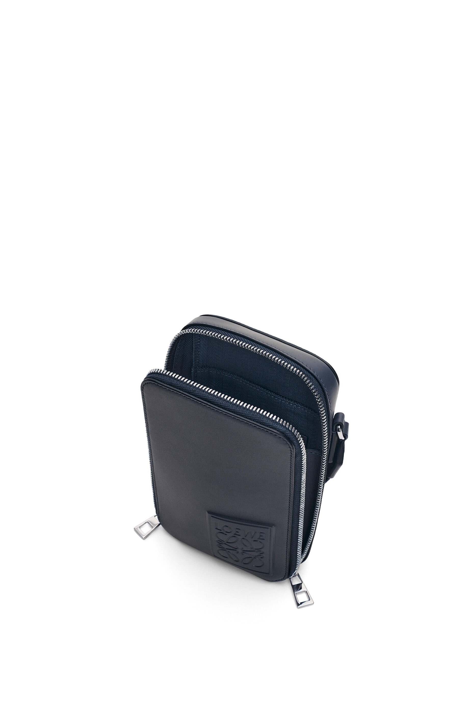Vertical Crossbody Pocket in satin calfskin - 5