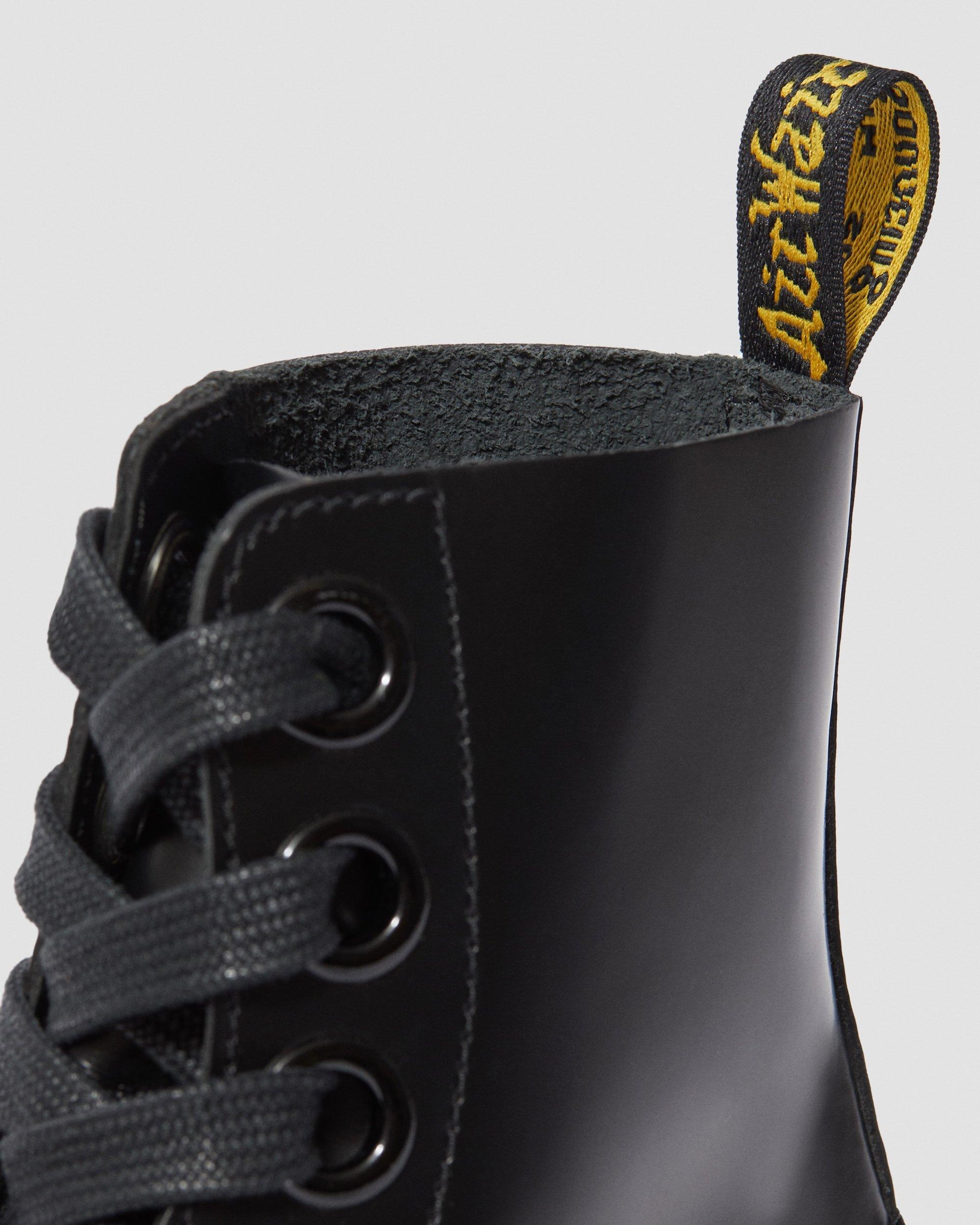 Molly Women's Leather Platform Boots - 10
