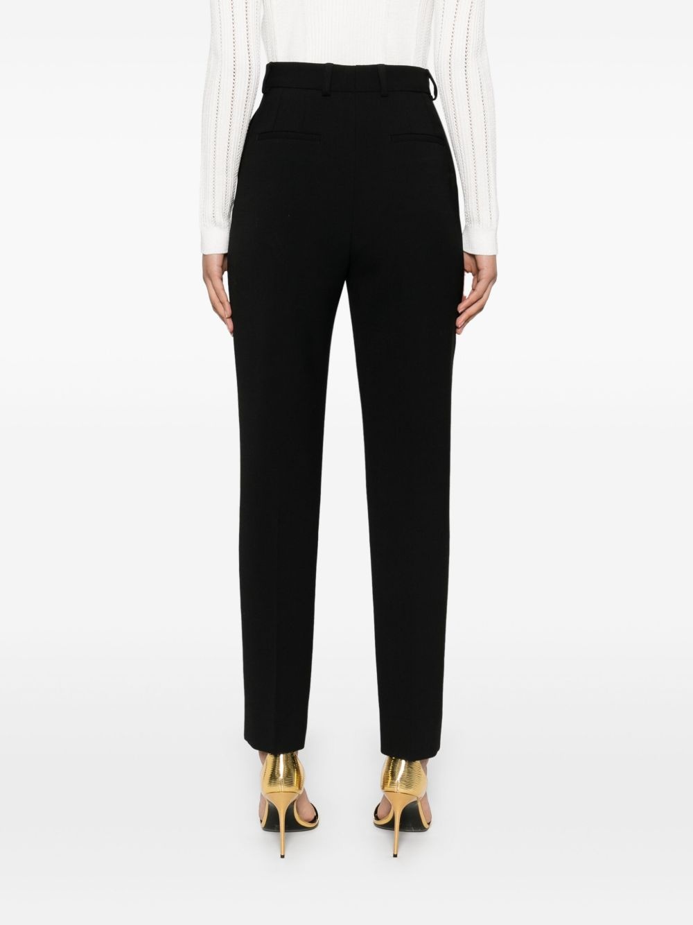 tailored wool trousers - 4
