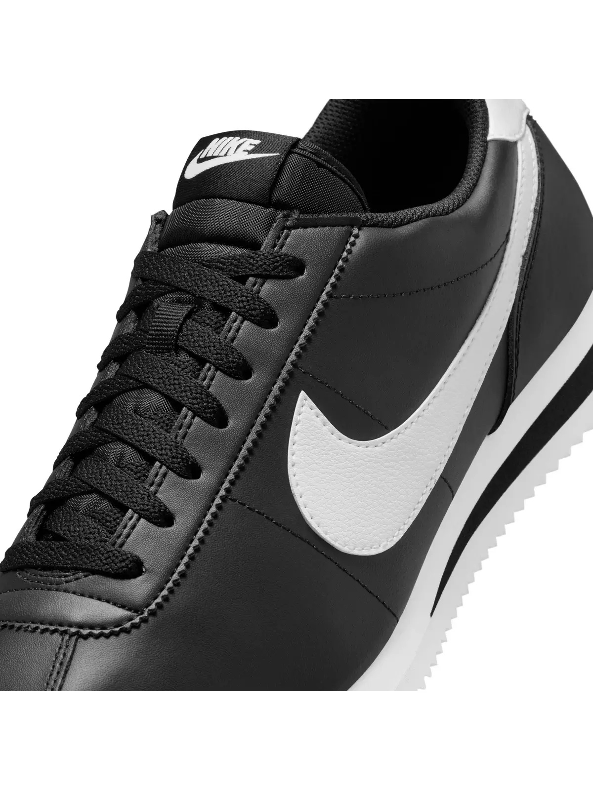 Cortez "Black/White" Men's Shoe - 10