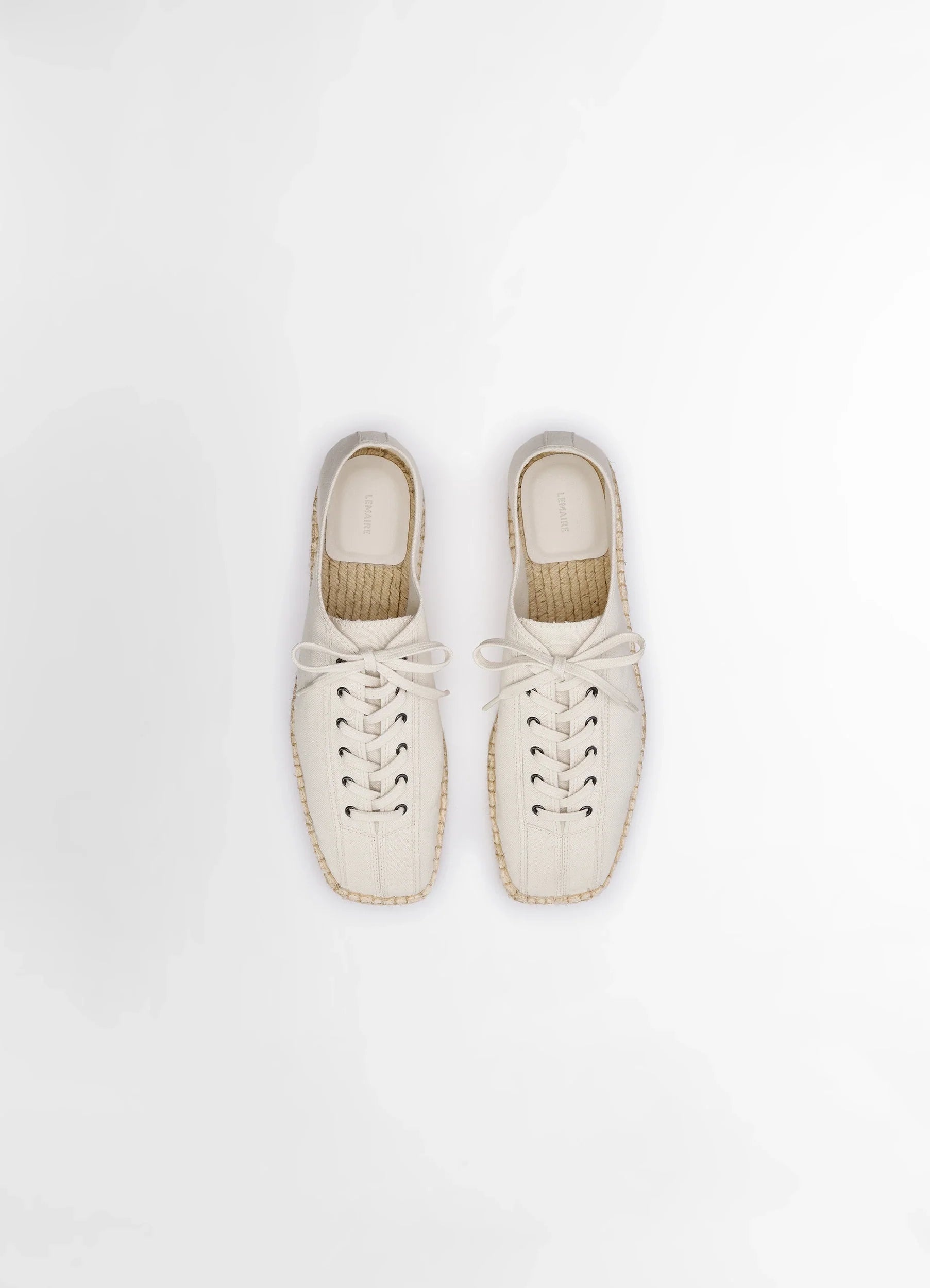 LINOLEUM LACED ESPADRILLES - 5