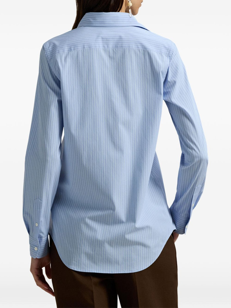 Button-Down Embroidered Cotton Shirt 4