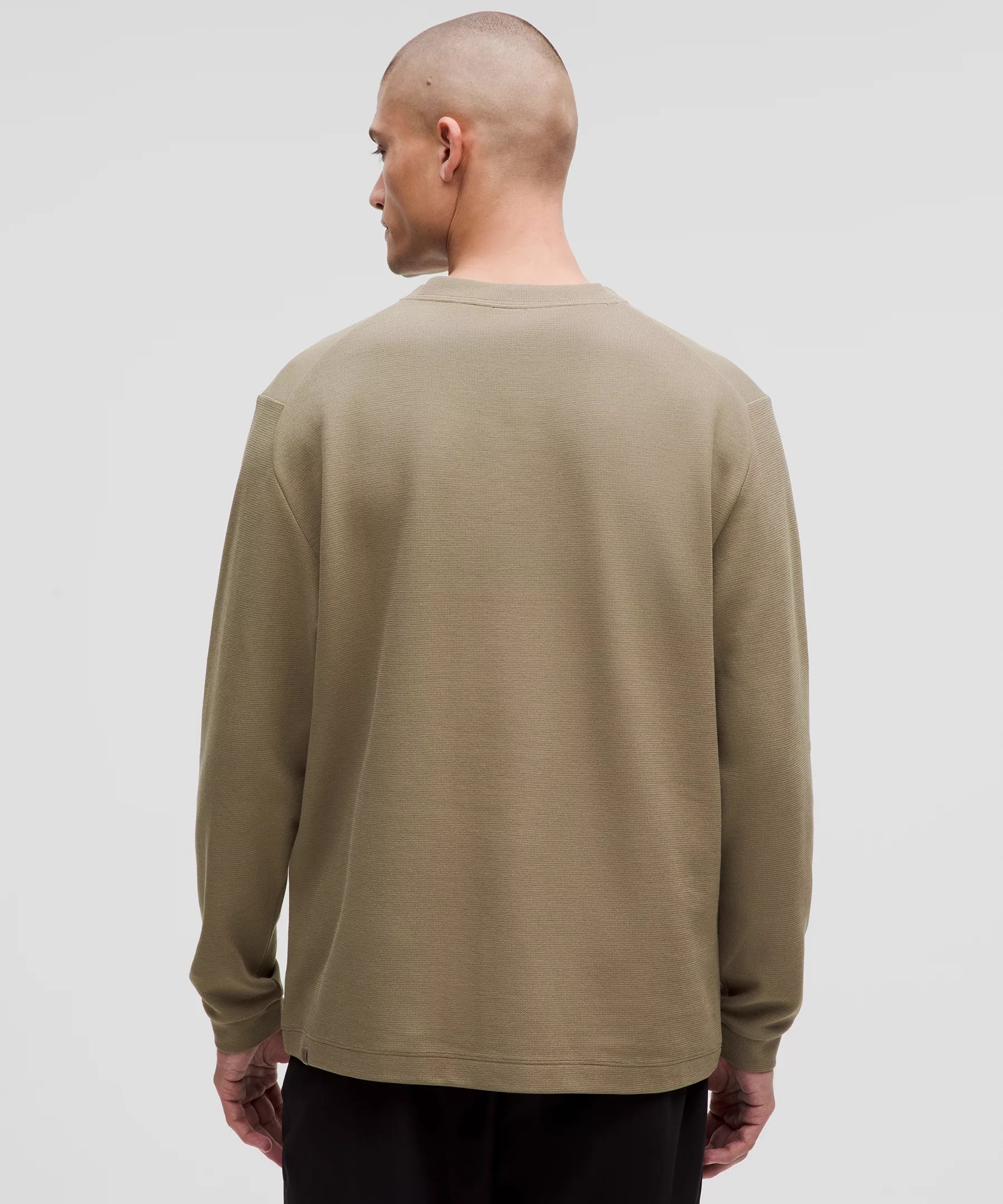 Heavyweight Cotton Textured Long-Sleeve Shirt - 3