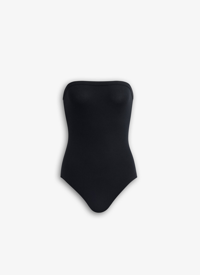 STRAPLESS SECOND-SKIN 니트 바디 - 1