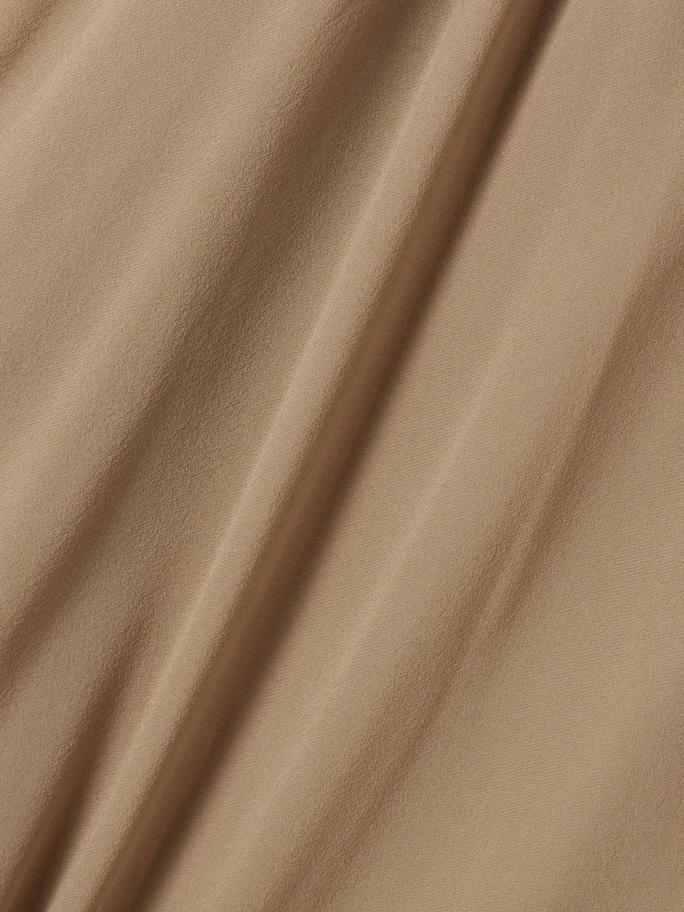 Taj layered draped one-shoulder silk-chiffon maxi dress - 4