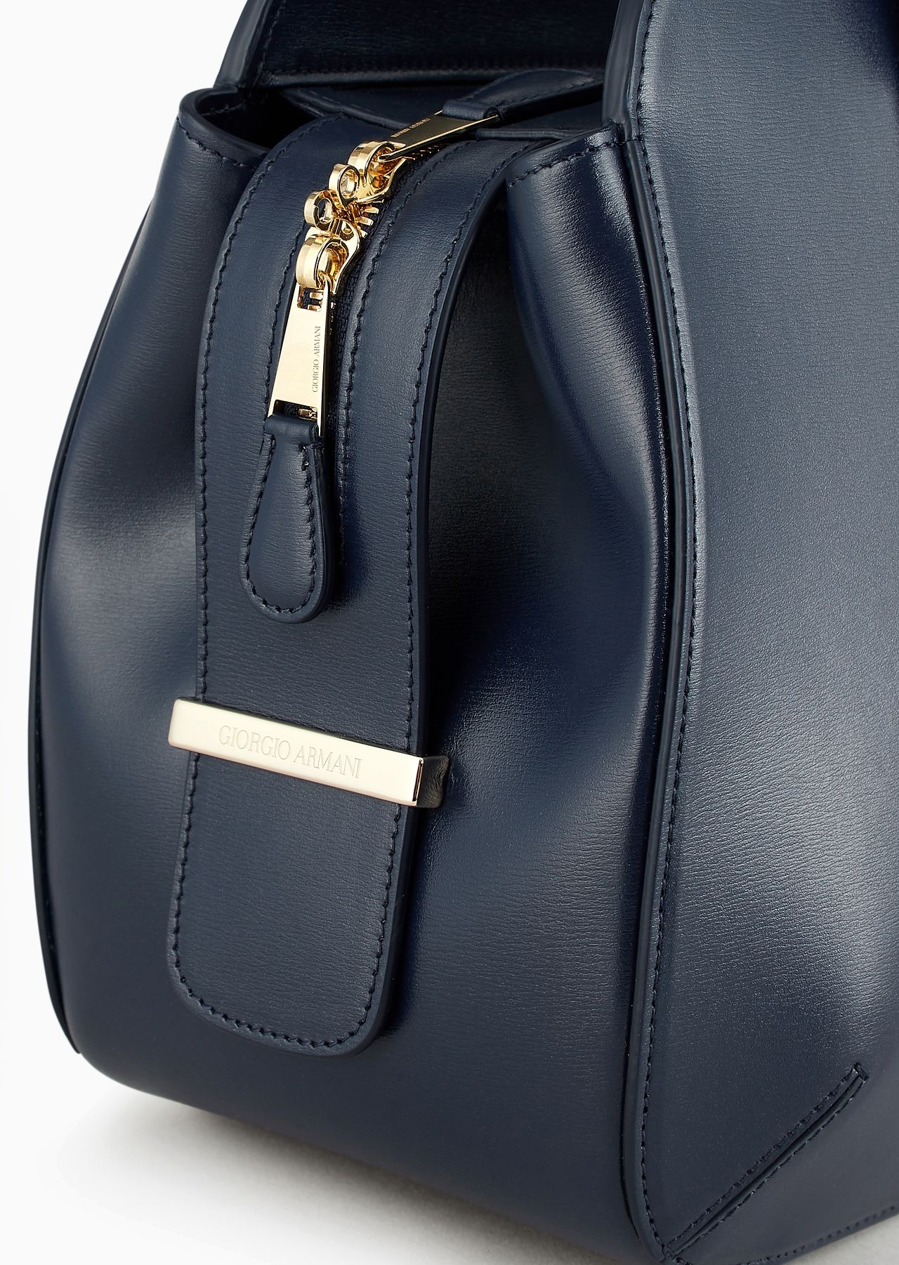 Large La Prima tote bag in palmellato leather - 7