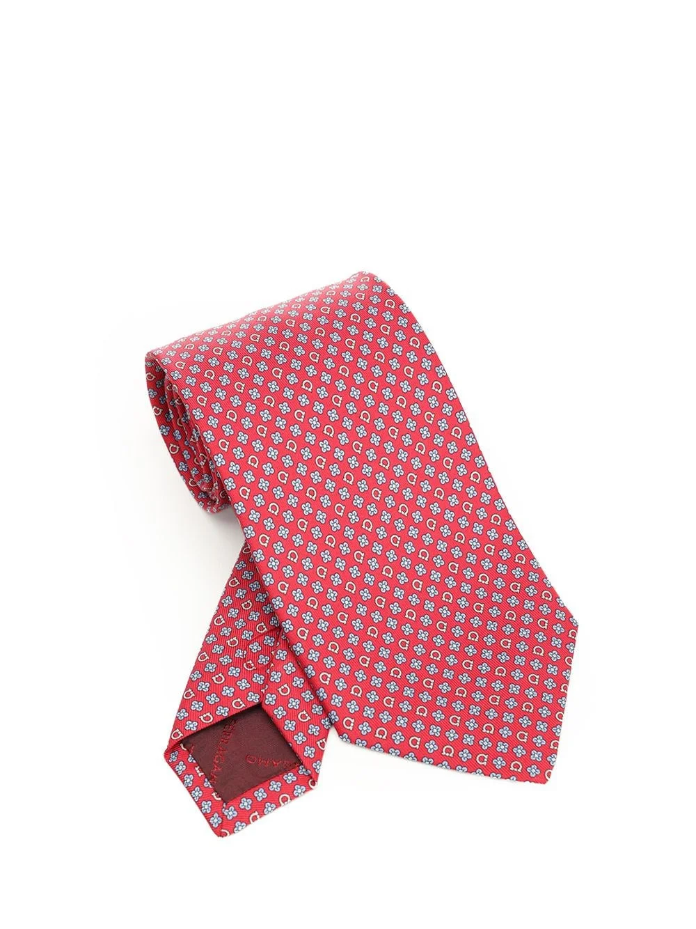 Ferragamo Men Silk Tie - 1