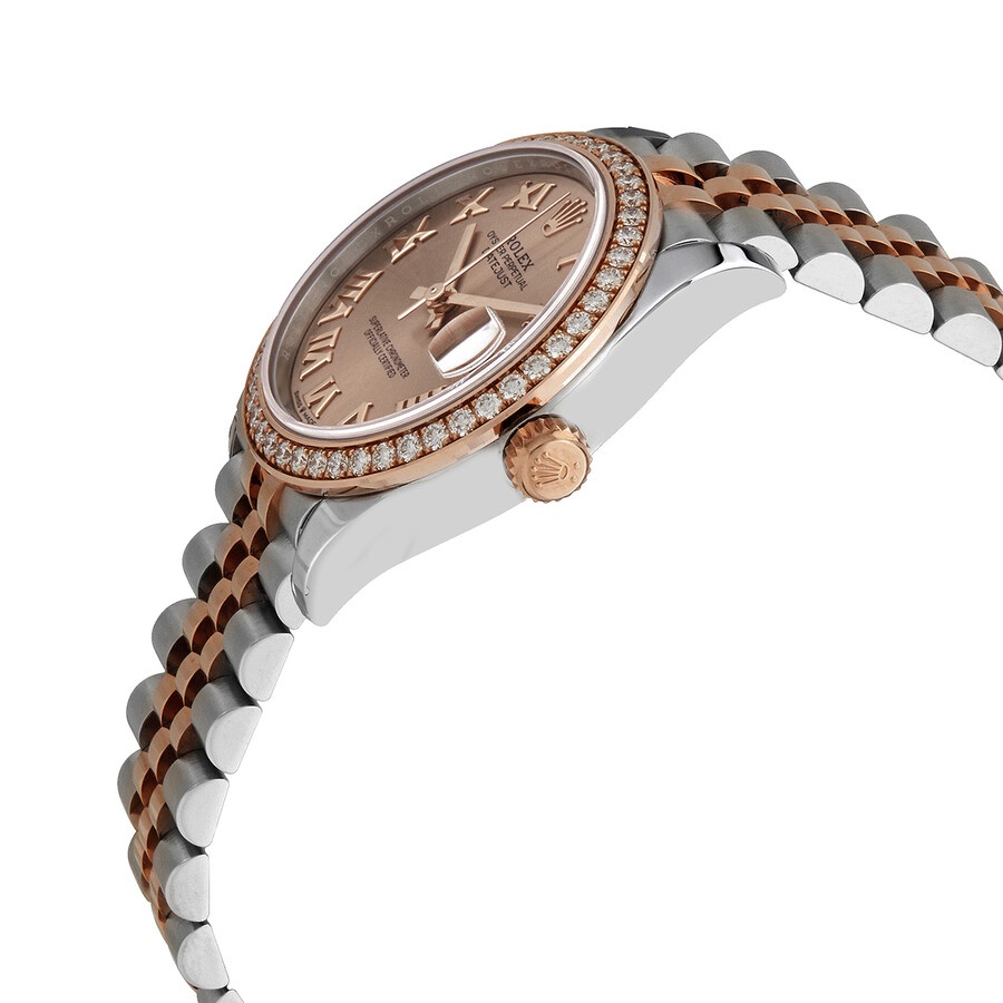 Rolex Datejust Rose Dial Automatic Ladies Steel and Everose Gold Jubilee Watch 278381PRJ - 2