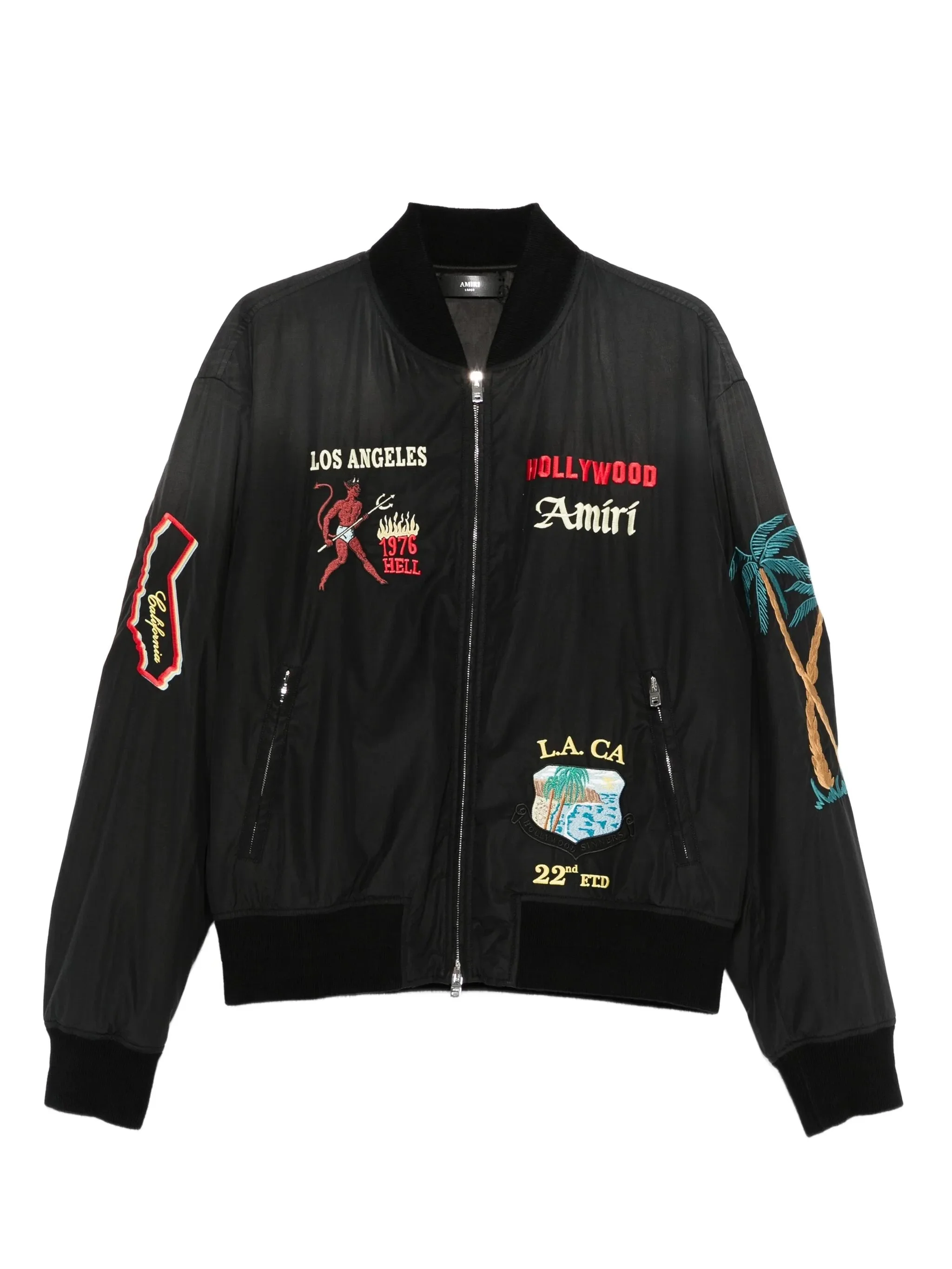 Amiri Embellished Bomber Jacket - 1