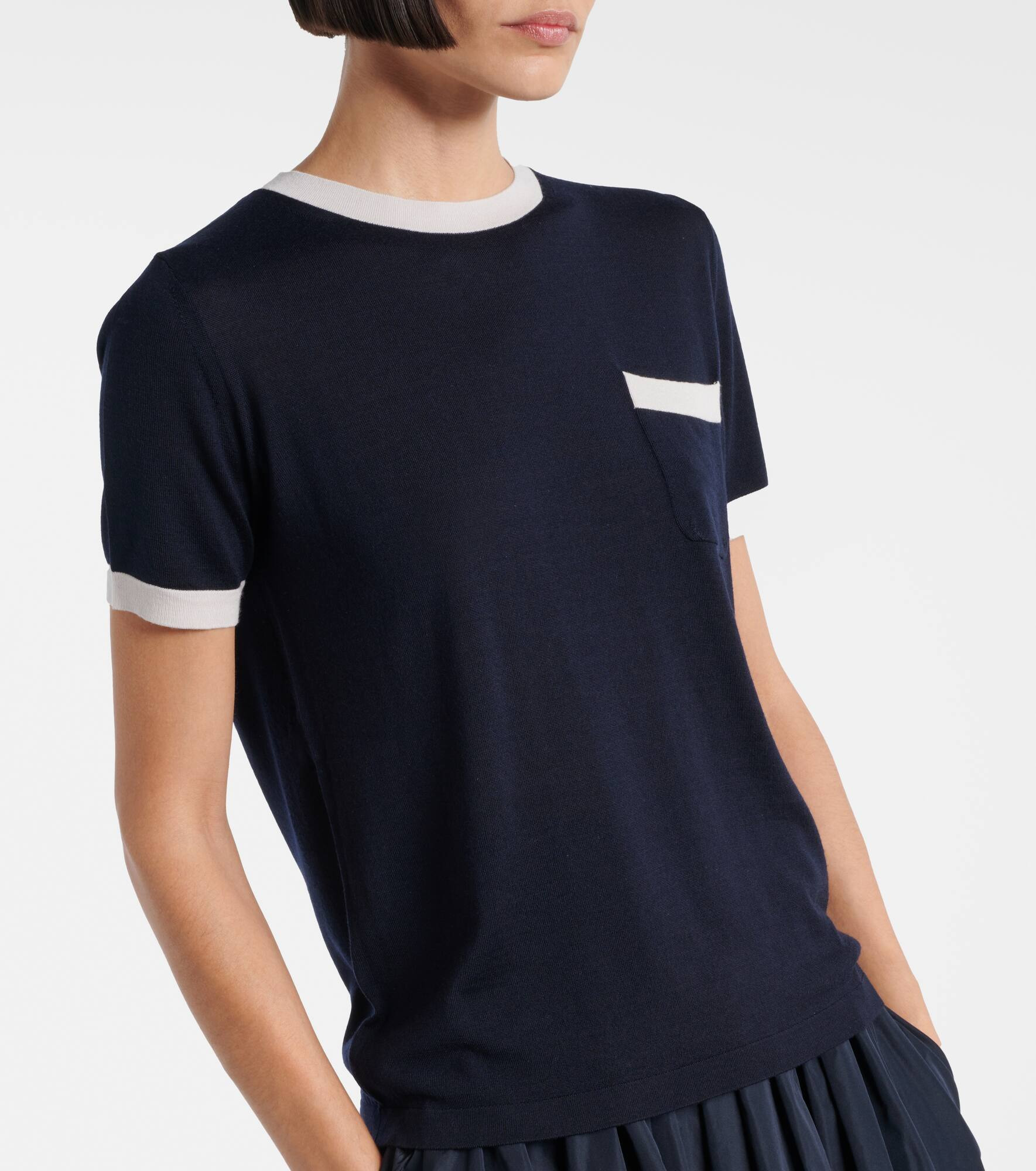 Egidio virgin wool top - 5