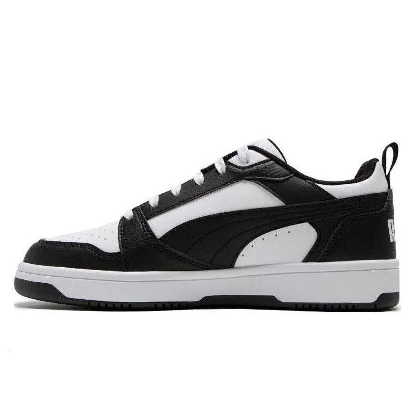 PUMA Rebound V6 Low 'Black White' 392328-01 - 1