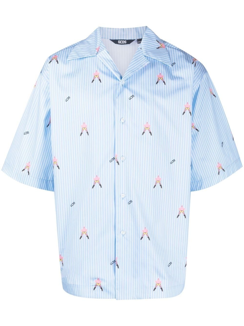 print short-sleeved shirt - 1