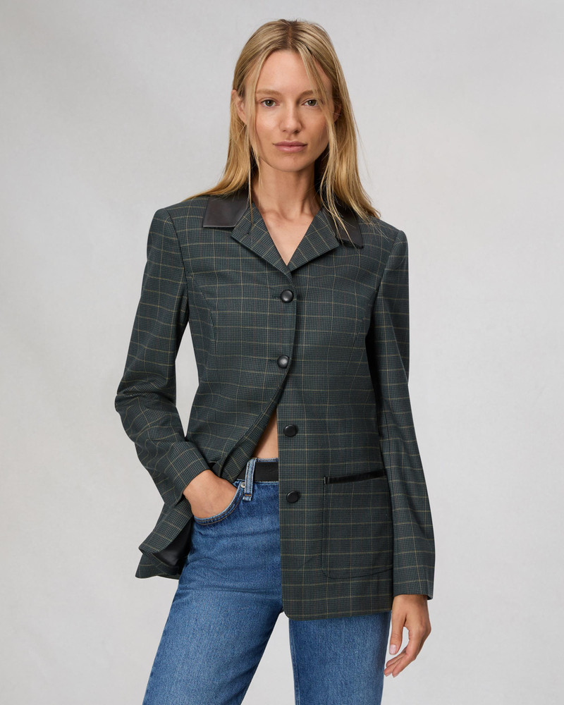Drew Plaid Blazer 2