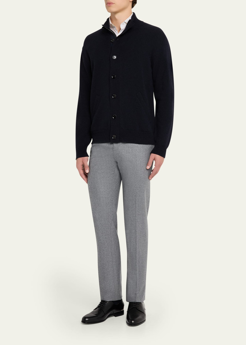 Brioni Men's Full-Zip Cashmere Cardigan Sweater outlook