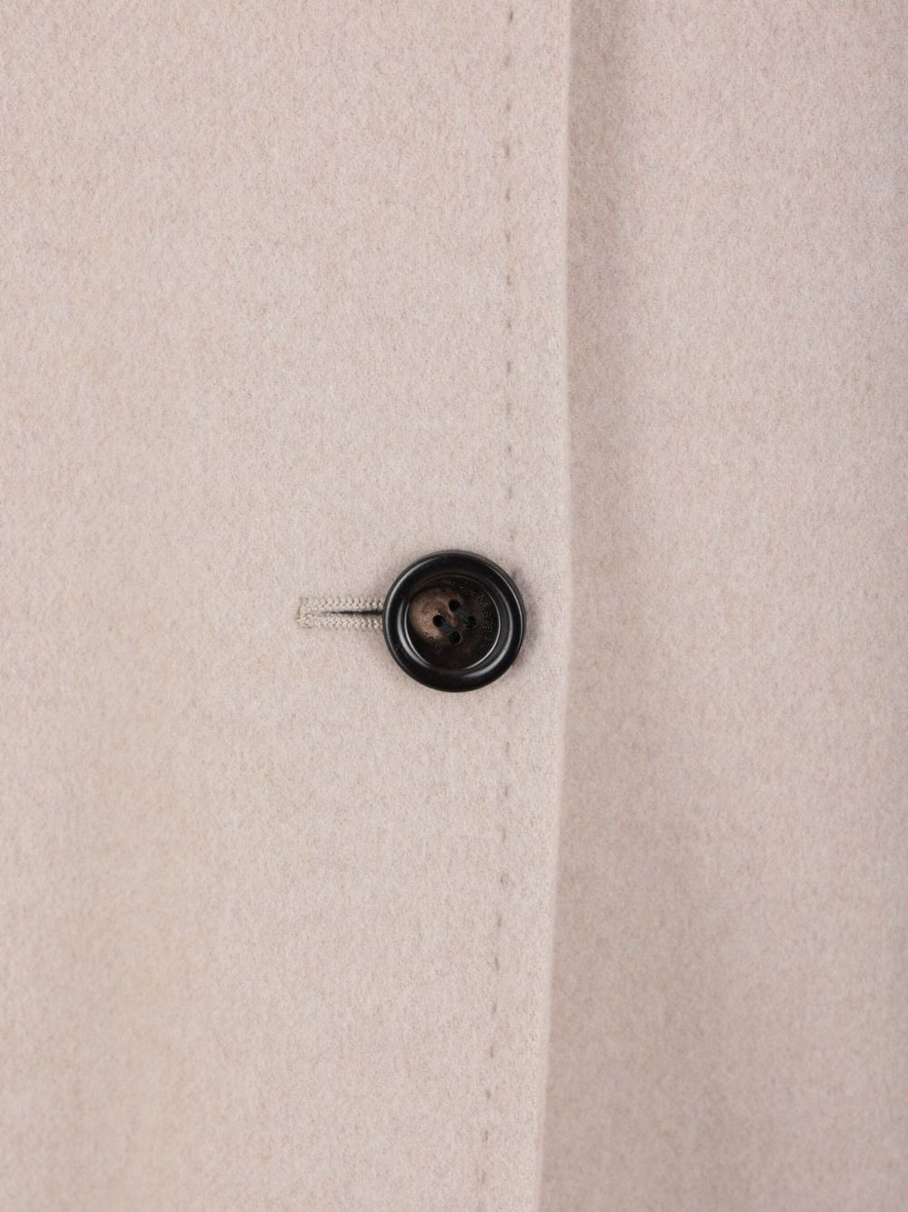 cashmere patch-pocket coat - 3