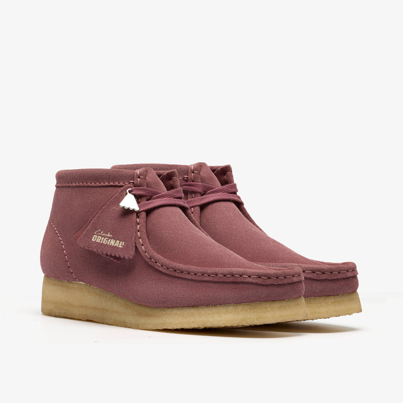 Wallabee Boot Rose Brown Suede 8
