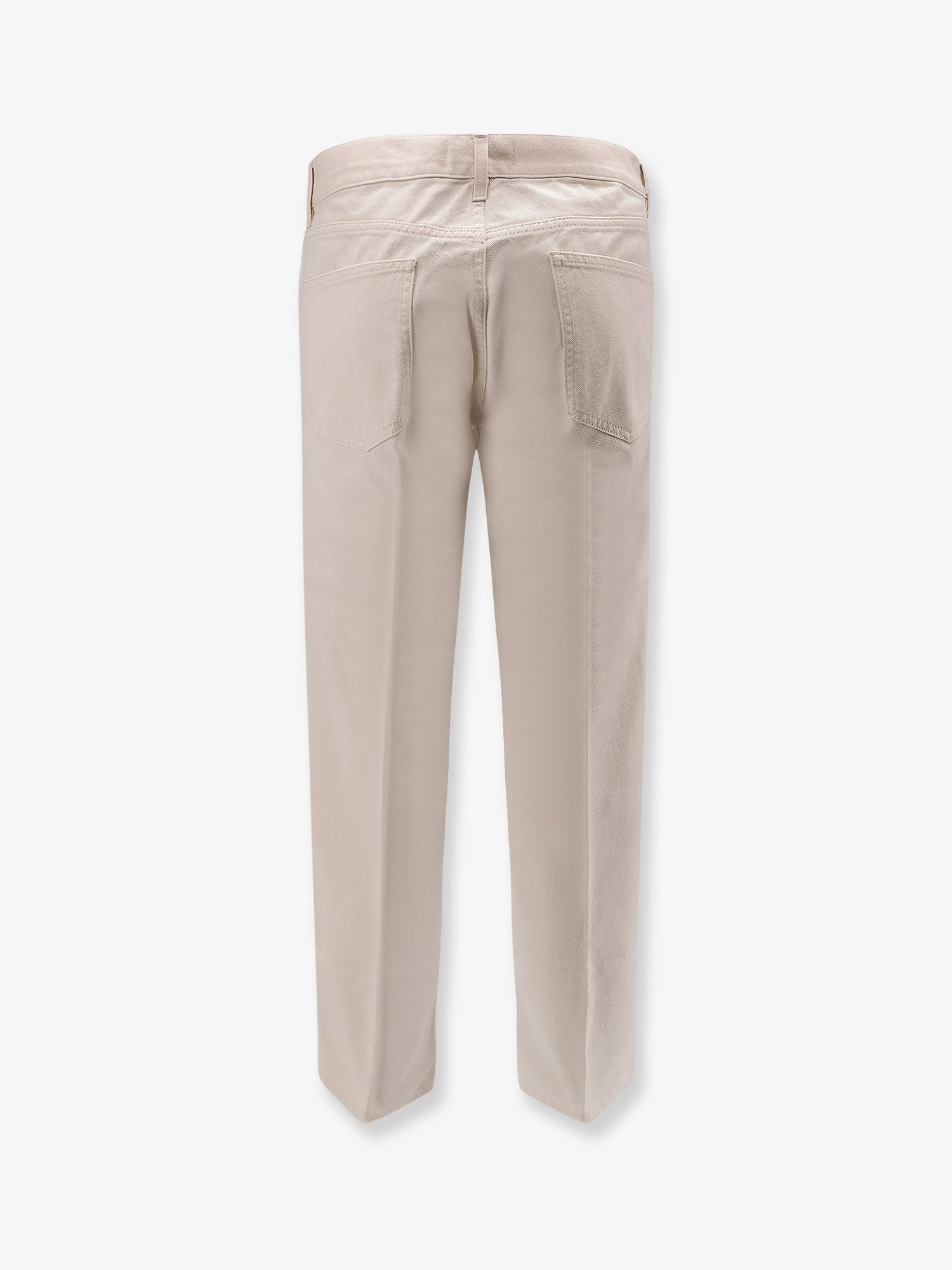 WHITE DENIM TROUSERS - 2