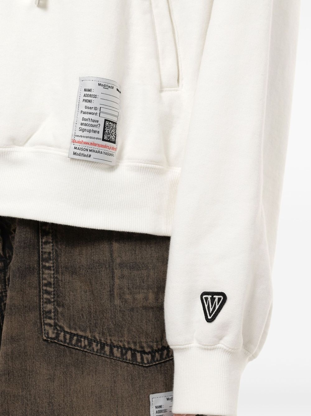 Happy Face-print hoodie - 5