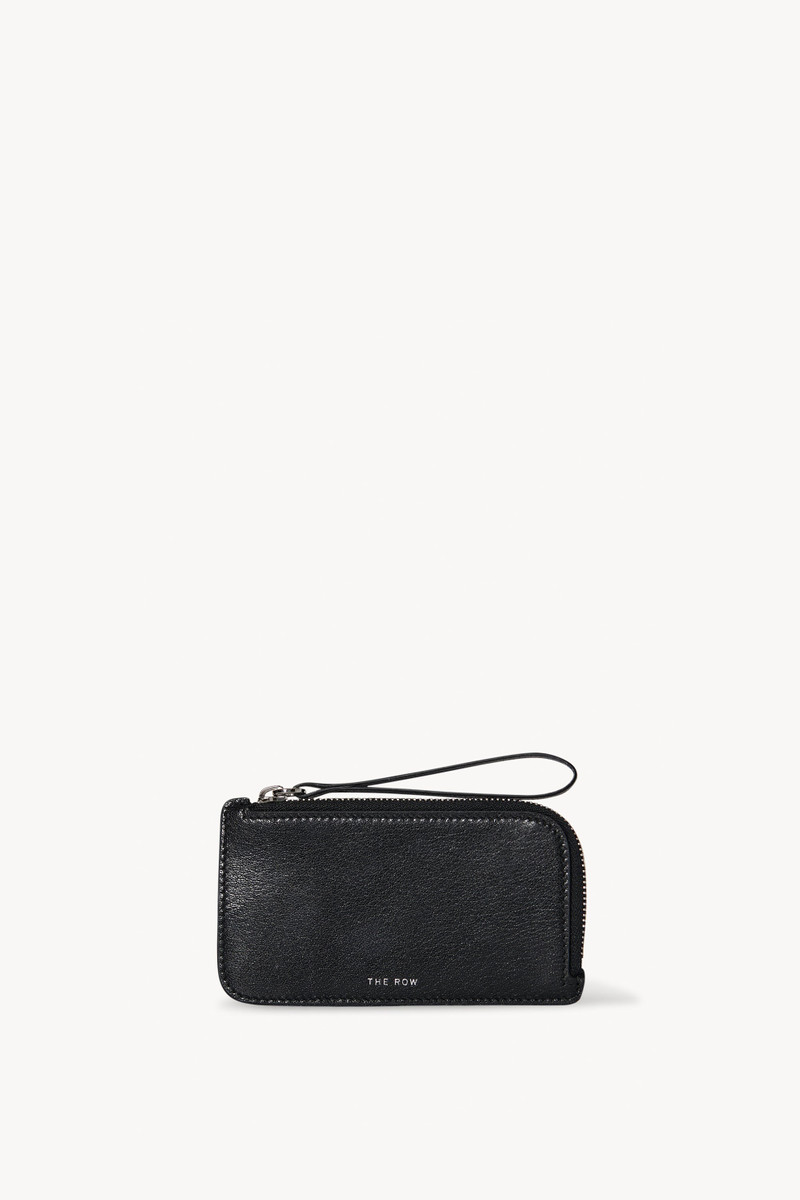 The Row Zipped Wallet in Leather outlook