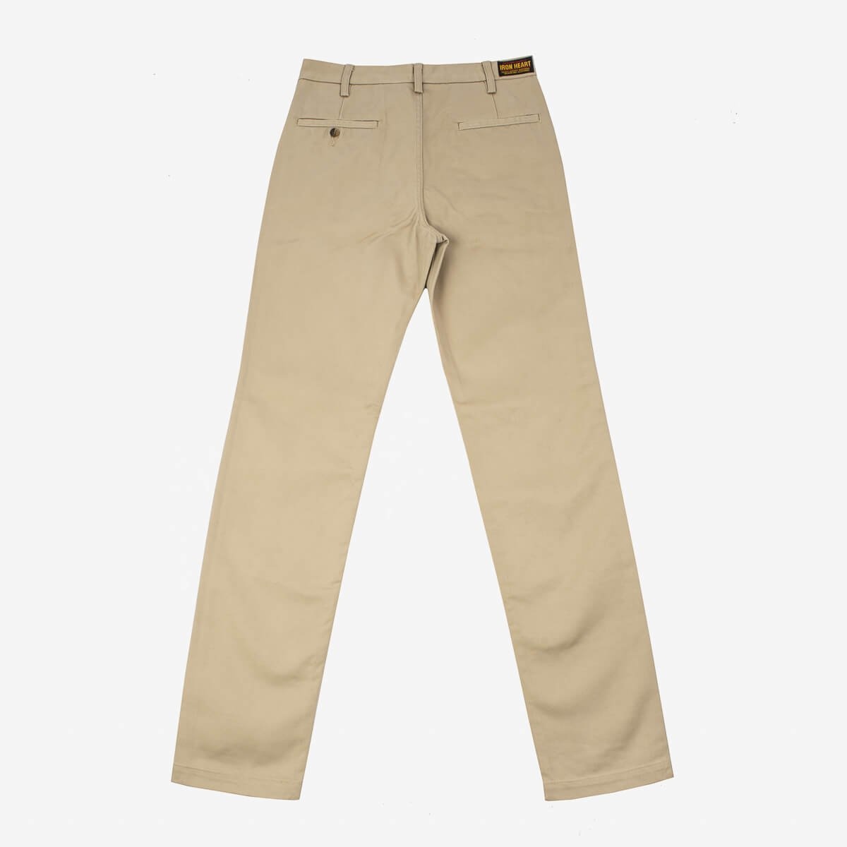 IH-730-KHA 12oz Heavy Cotton Regular Fit Chinos - Khaki - 4