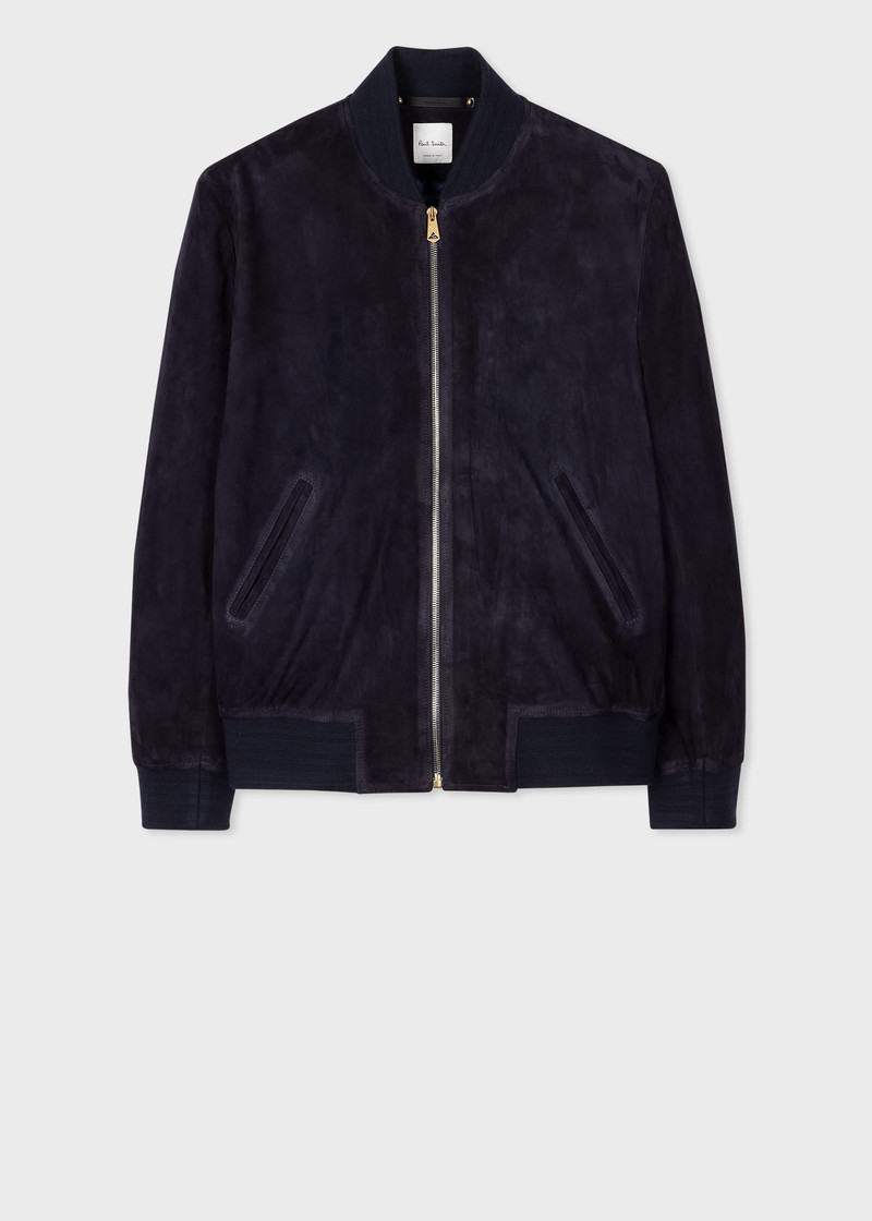 Suede Bomber Jacket 1