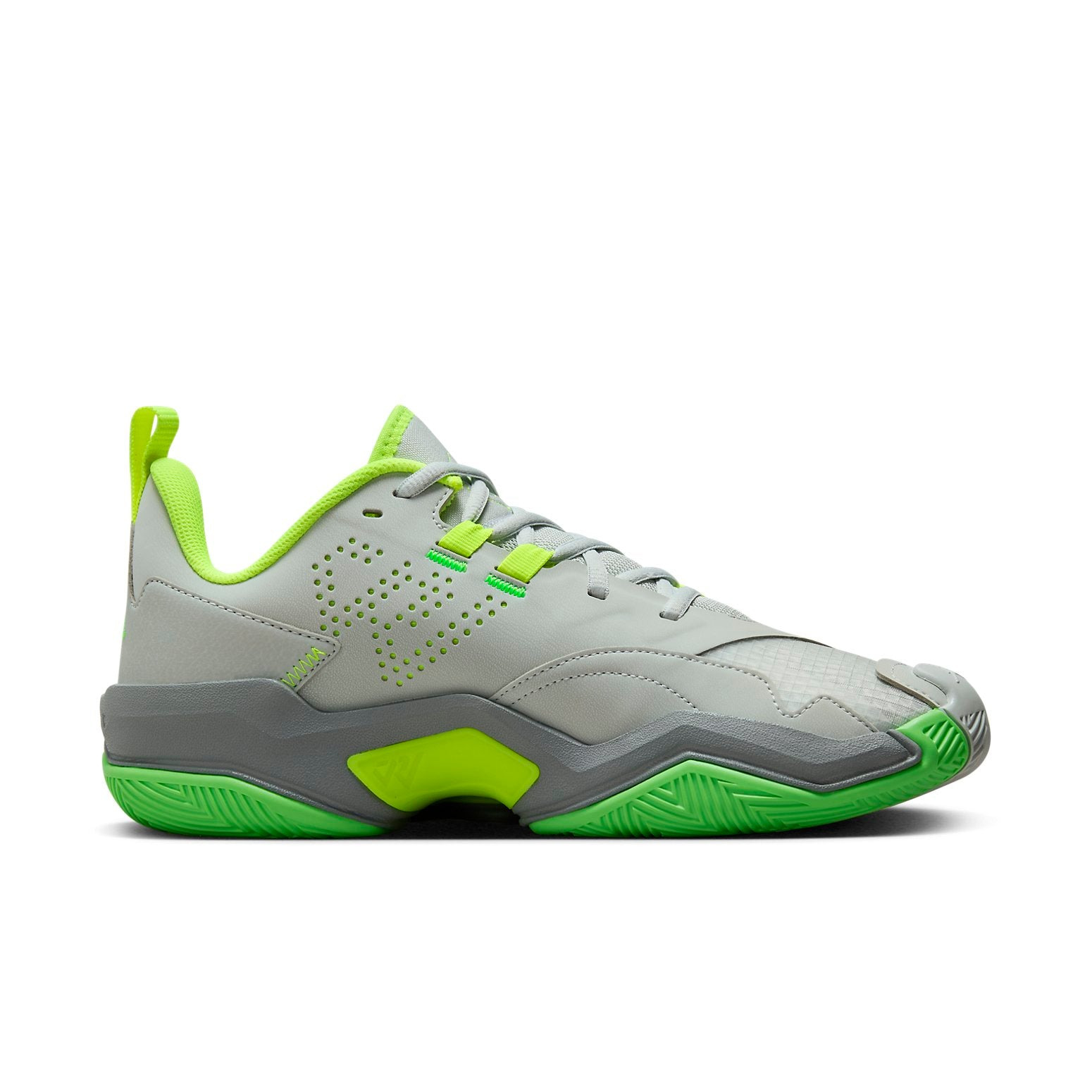 Air Jordan One Take 4 PF Basketball Shoes 'Light Silver Volt' DZ3339-003 - 2