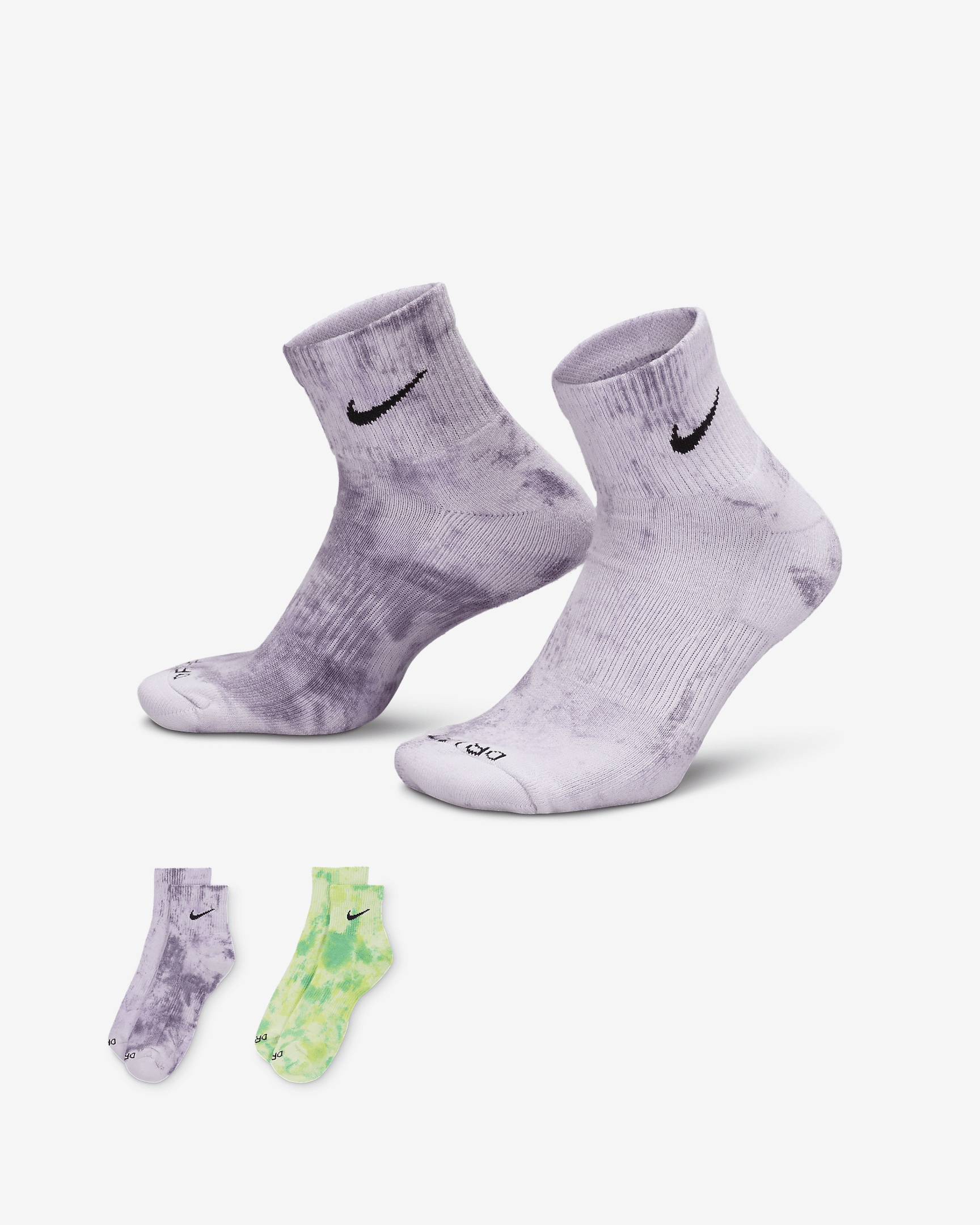 Nike Everyday Cushioned Ankle Socks (2 Pairs) - 1