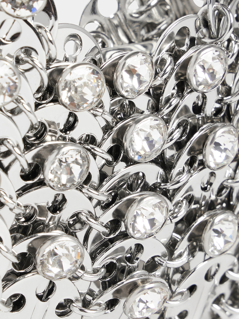 SILVER AND RHINESTONE 1969 MICRO BAG 4