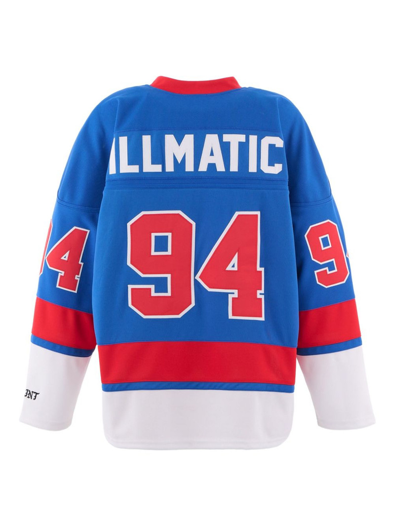 SAINT M×××××× x NaS logo-patch sweatshirt outlook